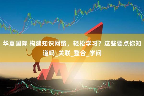 华夏国际 构建知识网络，轻松学习？这些要点你知道吗_关联_整合_学问